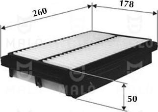 AKRON-MALÒ 1500392 - Повітряний фільтр autocars.com.ua