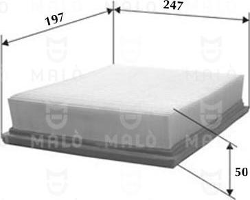 AKRON-MALÒ 1500409 - Повітряний фільтр autocars.com.ua