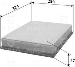 AKRON-MALÒ 1500410 - Повітряний фільтр autocars.com.ua
