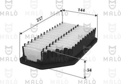 AKRON-MALÒ 1500422 - Повітряний фільтр autocars.com.ua