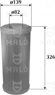 AKRON-MALÒ 1500435 - Повітряний фільтр autocars.com.ua