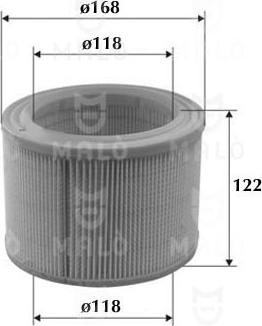 AKRON-MALÒ 1500437 - Повітряний фільтр autocars.com.ua