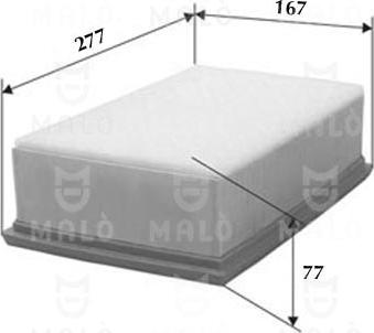 AKRON-MALÒ 1500447 - Повітряний фільтр autocars.com.ua