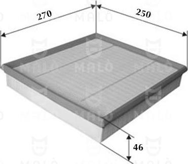 AKRON-MALÒ 1500450 - Повітряний фільтр autocars.com.ua