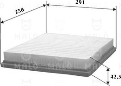 AKRON-MALÒ 1500467 - Повітряний фільтр autocars.com.ua