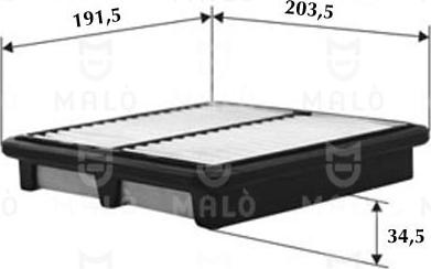 AKRON-MALÒ 1500469 - Повітряний фільтр autocars.com.ua