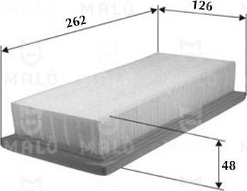 AKRON-MALÒ 1500492 - Повітряний фільтр autocars.com.ua