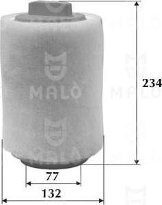 AKRON-MALÒ 1500495 - Повітряний фільтр autocars.com.ua