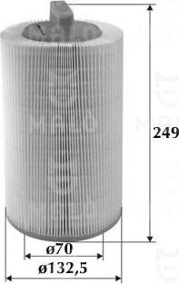 AKRON-MALÒ 1500496 - Повітряний фільтр autocars.com.ua