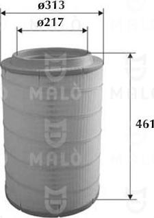 AKRON-MALÒ 1500500 - Повітряний фільтр autocars.com.ua