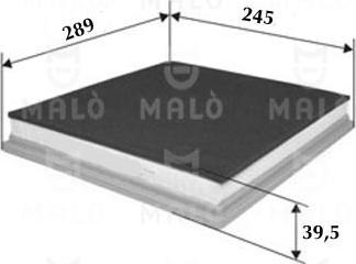 AKRON-MALÒ 1500504 - Повітряний фільтр autocars.com.ua