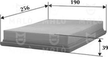 AKRON-MALÒ 1500508 - Повітряний фільтр autocars.com.ua