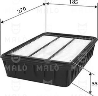AKRON-MALÒ 1500511 - Повітряний фільтр autocars.com.ua