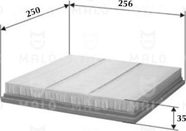 AKRON-MALÒ 1500524 - Повітряний фільтр autocars.com.ua