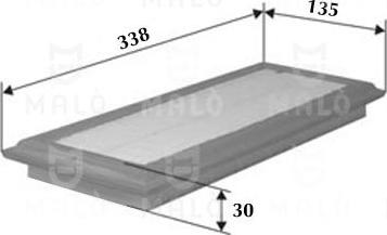 AKRON-MALÒ 1500539 - Повітряний фільтр autocars.com.ua