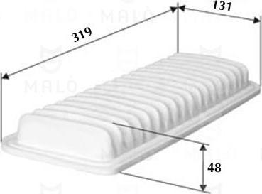 AKRON-MALÒ 1500546 - Повітряний фільтр autocars.com.ua