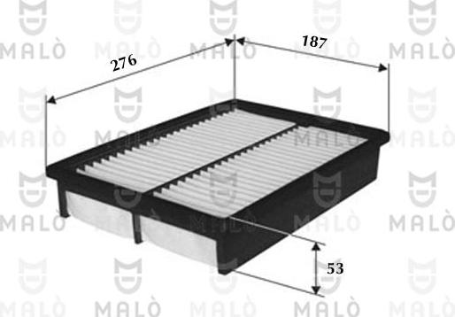 AKRON-MALÒ 1500572 - Повітряний фільтр autocars.com.ua