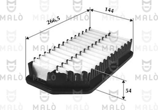 AKRON-MALÒ 1500577 - Повітряний фільтр autocars.com.ua