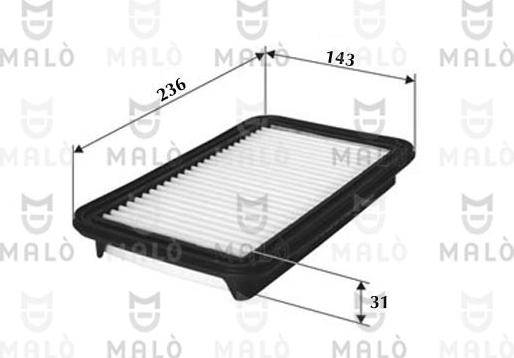 AKRON-MALÒ 1500594 - Повітряний фільтр autocars.com.ua
