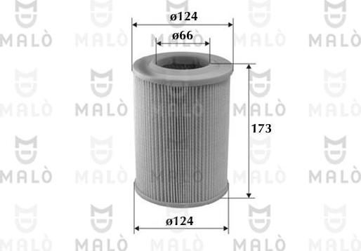 AKRON-MALÒ 1500610 - Повітряний фільтр autocars.com.ua