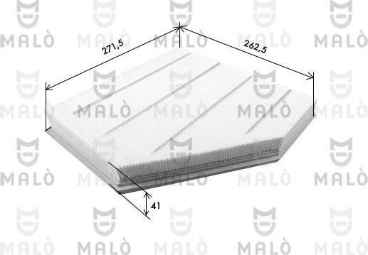 AKRON-MALÒ 1500621 - Повітряний фільтр autocars.com.ua