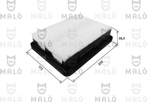 AKRON-MALÒ 1500626 - Повітряний фільтр autocars.com.ua