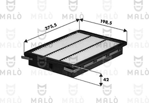 AKRON-MALÒ 1500647 - Повітряний фільтр autocars.com.ua