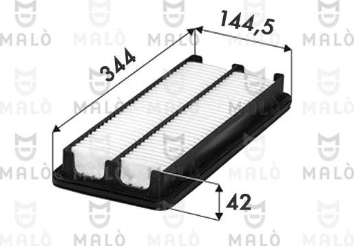 AKRON-MALÒ 1500697 - Повітряний фільтр autocars.com.ua
