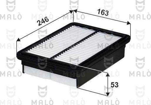 AKRON-MALÒ 1500727 - Повітряний фільтр autocars.com.ua