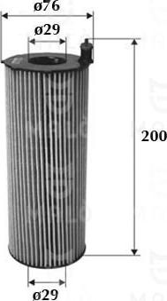 AKRON-MALÒ 1510005 - Масляний фільтр autocars.com.ua