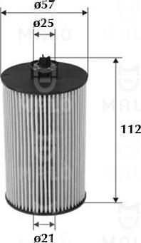 AKRON-MALÒ 1510032 - Масляний фільтр autocars.com.ua