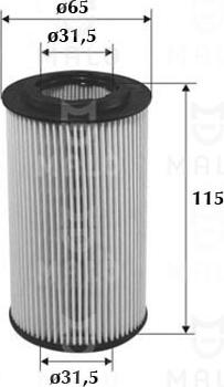 AKRON-MALÒ 1510034 - Масляний фільтр autocars.com.ua