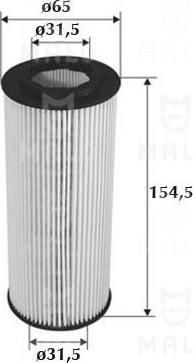 AKRON-MALÒ 1510044 - Масляний фільтр autocars.com.ua