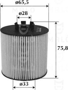 AKRON-MALÒ 1510081 - Масляний фільтр autocars.com.ua