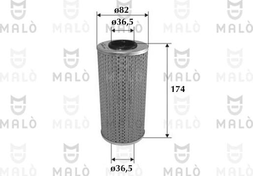 AKRON-MALÒ 1510103 - Масляний фільтр autocars.com.ua