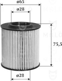 AKRON-MALÒ 1510115 - Масляний фільтр autocars.com.ua