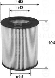 AKRON-MALÒ 1510119 - Масляний фільтр autocars.com.ua