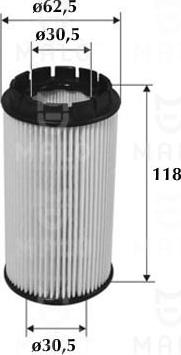 AKRON-MALÒ 1510127 - Масляний фільтр autocars.com.ua