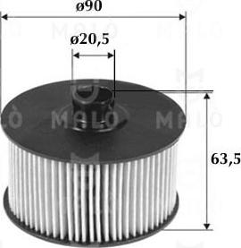 AKRON-MALÒ 1510129 - Масляний фільтр autocars.com.ua