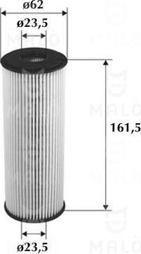 AKRON-MALÒ 1510157 - Масляний фільтр autocars.com.ua