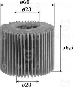 AKRON-MALÒ 1510166 - Масляний фільтр autocars.com.ua