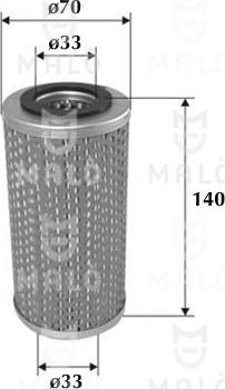 AKRON-MALÒ 1510167 - Масляний фільтр autocars.com.ua