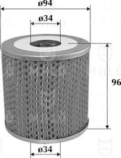 AKRON-MALÒ 1510168 - Масляний фільтр autocars.com.ua
