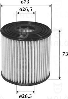 AKRON-MALÒ 1510176 - Масляний фільтр autocars.com.ua