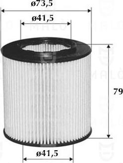 AKRON-MALÒ 1510177 - Масляний фільтр autocars.com.ua