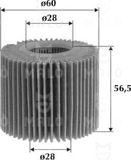 AKRON-MALÒ 1510179 - Масляний фільтр autocars.com.ua