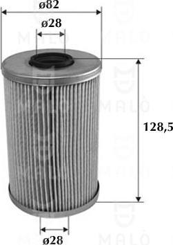 AKRON-MALÒ 1510185 - Масляний фільтр autocars.com.ua
