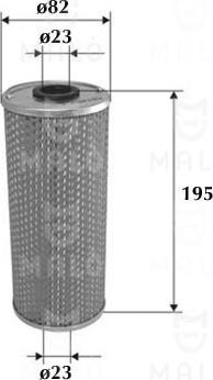 AKRON-MALÒ 1510193 - Масляний фільтр autocars.com.ua