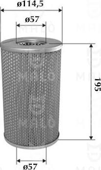 AKRON-MALÒ 1510194 - Масляний фільтр autocars.com.ua