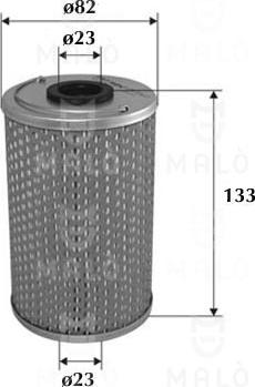 AKRON-MALÒ 1510204 - Масляний фільтр autocars.com.ua